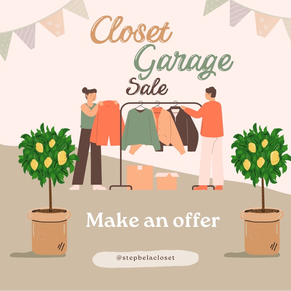 Closet sale